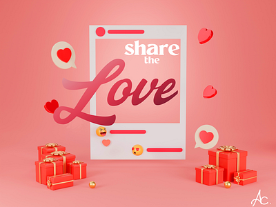 Share the Love. branding design emotes icon illustration logo web