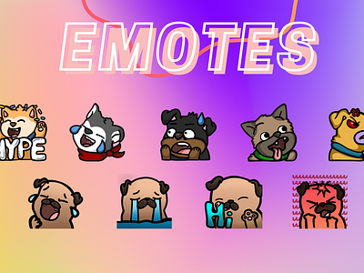 Twitch Emotes branding design emotes icon illustration logo twitch web