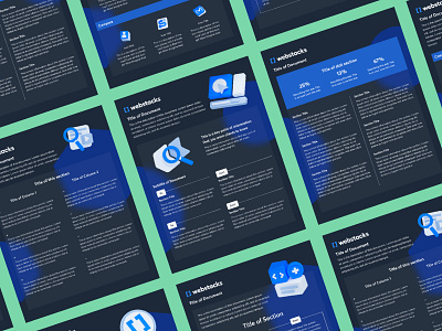 Webstacks One-Sheet Templates