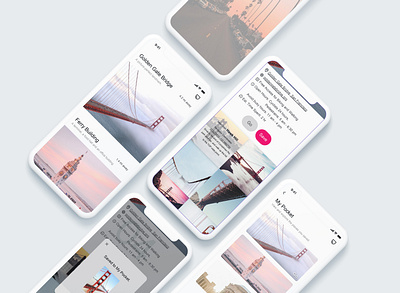 Help photo enthusiast find places to take good photos. graphicdesign ui ux design