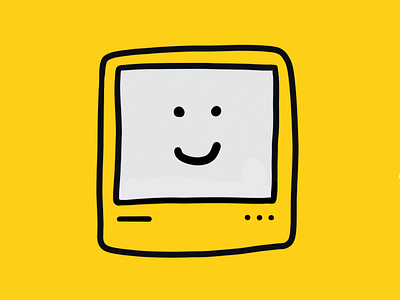 Mac Personal Computer computer mac pc smiley yellow