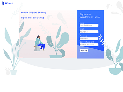 Dailyuichallenge01 - Sign-Up Page