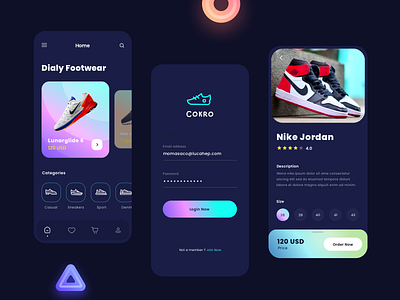 Nike Login designs, themes, templates and downloadable graphic on Dribbble