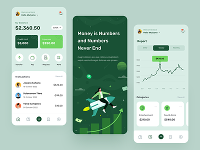 Payment App app checout expense green illustration invest mobile onobarding payment rocket statistics ui