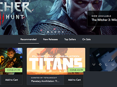 Redesigning Steam: Early Shot (v0.2) redesign steam ui