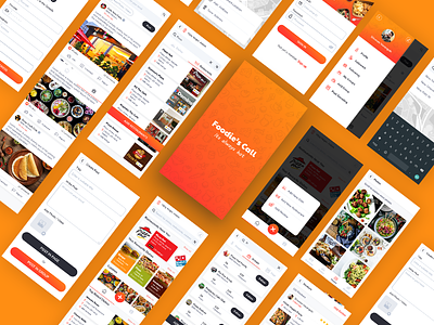 Foodie’s Call: Food-delivery app app food delivery app graffersid interface user experience web design