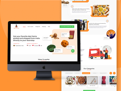 Desi Butler: Online Ordering Platform