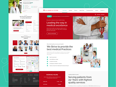 Healthcare Website: P.H. Medical Center startups web design web development