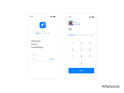 sign in with SSO (single sign-on) access account accounts authentication light login minimal login minimal signin minimalist mobile app register shape sign in signin signup uidesign uxdesign white