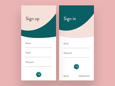 Sign In / Sign Up | UI