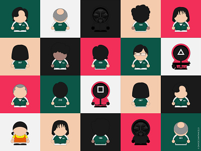 south park characters minimalist