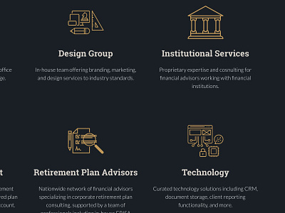 Services Section finance