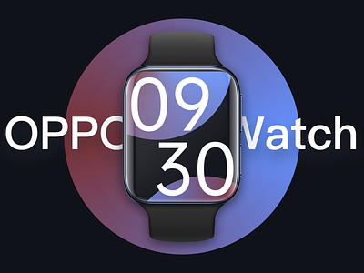oppo watch-surface UI design ui
