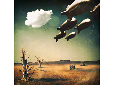 First Hope apocalypse cloud compositing desert ecology environment future illustration photoshop remter sky surreal