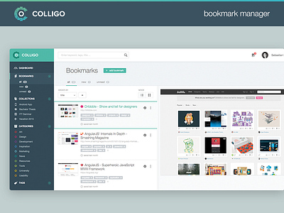 colligo bookmark manager app bookmark chrome colligo extension manager pim web