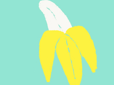 banana~ illustration logo