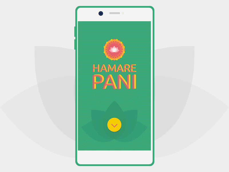 Hamare Pani App android app clean water india motion slums smart technology