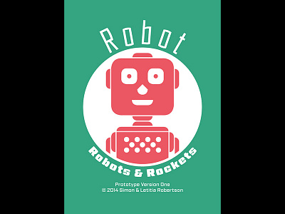 Robots and Rockets Card Game - Robot