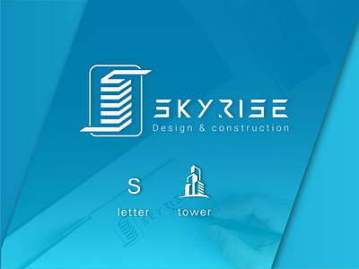 Skyrise / Logo Design art branding design designer flat icon illustration illustrator logo logodesign minimal