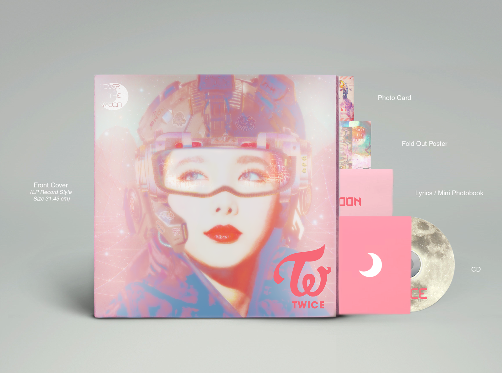 Twice K Pop Album Artwork And Packaging Design By Nate Biller On