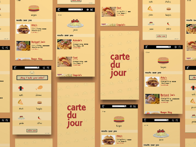 Crate Du Jour App concept UX/UI Design app apple store burger king concept design dominoes fast food food food delivery google store hip iphone modern samsung sleek trendy ui ui design ux ux design