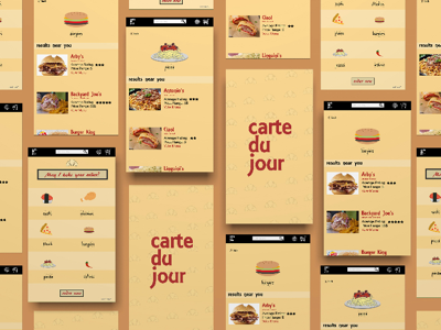 Crate Du Jour App concept UX/UI Design