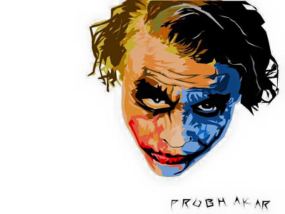 Joker made with PowerPoint joker powerpoint design