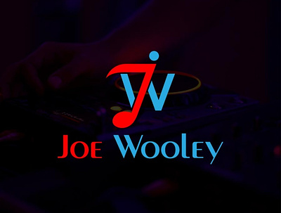 Joe Wooley Logo Design art branding business company company branding company logo design graphic design illustrator jw jw logo logo logo design minimal startup vector wj wj logo
