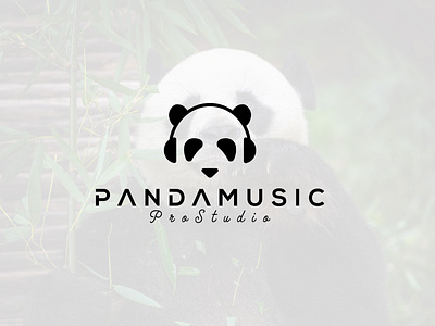 Panda Music Logo Design Branding