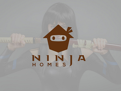 Ninja Homes Logo Design Branding