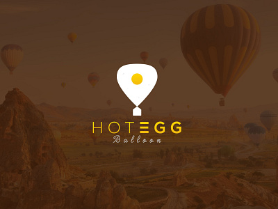 HOT EGG BALLOON Logo Design Branding