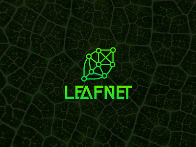 LEAFNET Logo Design Branding