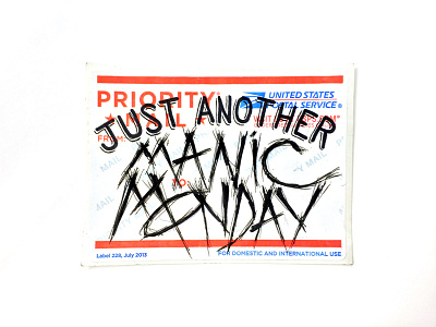 Manic Monday graffiti handstyles manic slap slaps sticker stickergame stickers streetart type typography usps