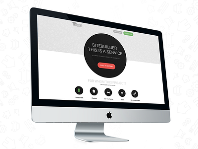 SiteBuilder design icons sitebuilder template web webdesign website