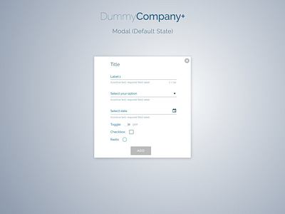 Modals | DummyCompany+ dialogs forms interaction design modals product design saas saas design saas website ui ux