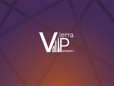 Vierra Property Logo (Dec '13) | GPHX Designs brand design brand identity branding branding guidelines estate agents lettings logo logo design property