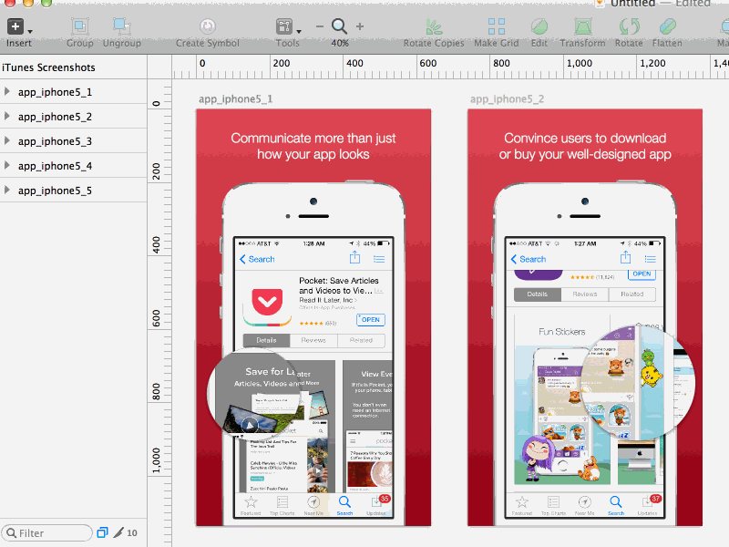 App Store Screenshots app marketing app store screenshots itunes screenshots screenshot template sketch file