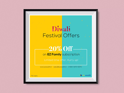 Festival Offer Poster brand design graphicdesign marketing poster design posters visual design