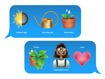 Plant Mom emojis