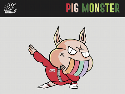 PIG MONSTER - Character art