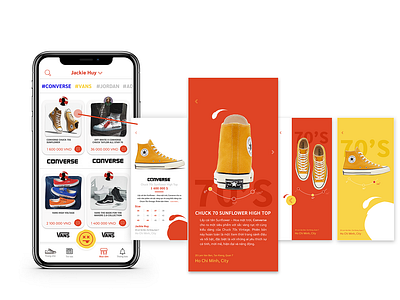 Sneaker App  - Shopping page (SCLUB)