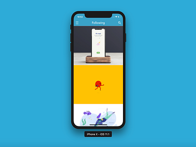 Design Shots for iPhone X design shots dribbble app iphone x