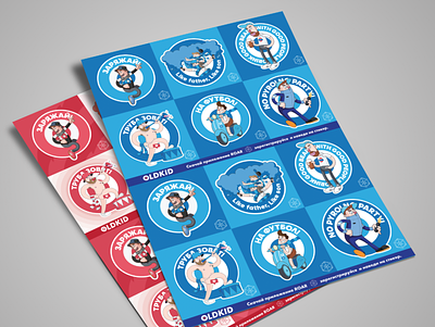 Sticker pack for soccer fans artwork football illustration illustration art illustrations illustrator soccer vector vector art vector illustration