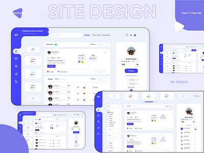 Web site design for freelance or promotions?(idk) abstract awesome awesome design blue bubble design dribbble figma fiverr onlinestore promotions stock typography ui