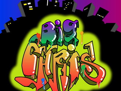 Big Chris Birthday birthday city graffiti logo urban