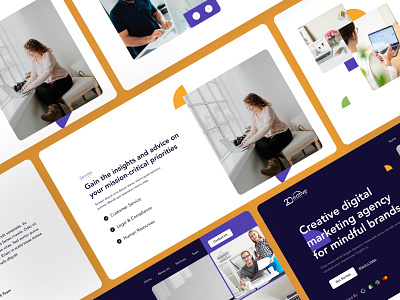 Creative Agency Homepage Design