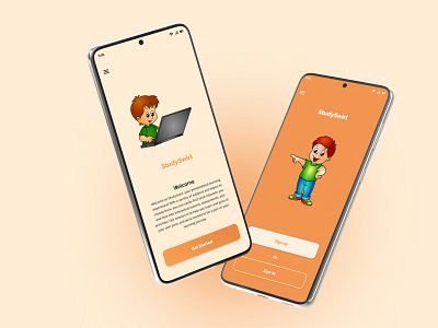 StudySwirl Learning App app dailyuichallenge design e learning educationappdesign figma flat graphic design illustration learning app learningexperience logo minimal typography ui uiux userexperience userinterface ux