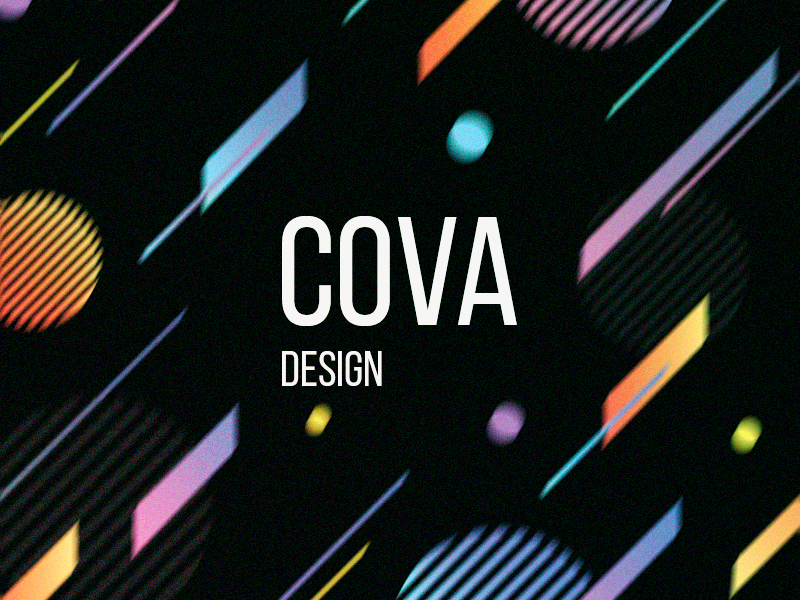 Cova illustrator lettering flat typography branding logo vector ui illustration