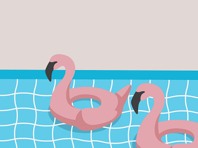 Pool illustration illustrator vector