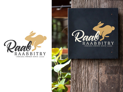 Raab Raabbitry branding design logo logo design logotype